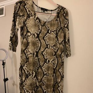 Snake print Dress XL